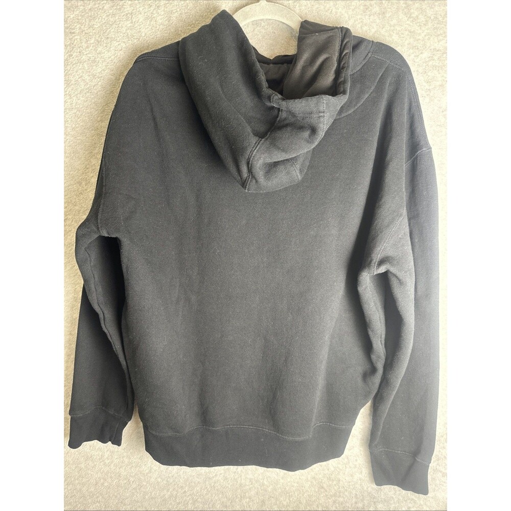 Original Savage Hoodie Black Knit Neon Gradient Skull Seek Discover Soul Mens XL - Picture 3 of 3